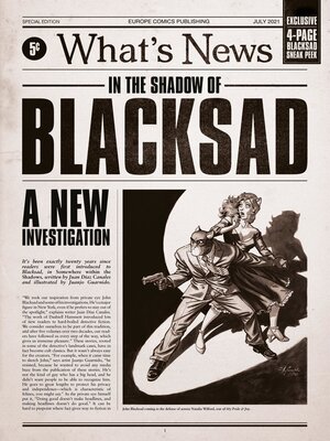 cover image of Blacksad--Special Edition